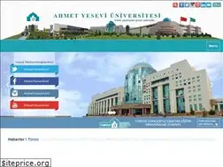 Sites similar to yesevi.edu.tr
