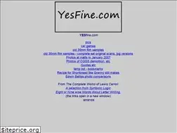 Sites similar to yesfine.com