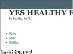 Sites similar to yeshealthyfit.wordpress.com