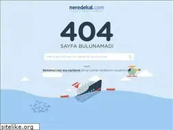 Sites similar to yesilkoy.neredekal.com