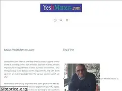 Sites similar to yesitmatters.com