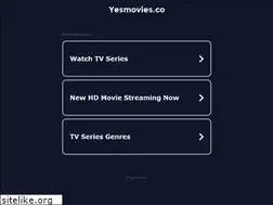 Sites similar to yesmovies.co