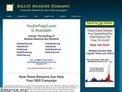 Sites similar to yesonprop2.com