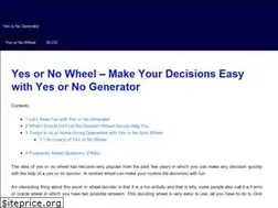 Sites similar to yesornogenerator.com