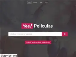 Sites similar to yespeliculas.co