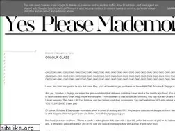 Sites similar to yespleasemademoiselle.blogspot.com