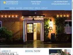 Sites similar to yesterdayshotel.com