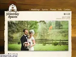 Sites similar to yesterdayspaces.com