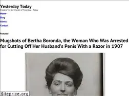 Sites similar to yesterdaytoday.net