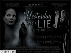 Sites similar to yesterdaywasalie.com