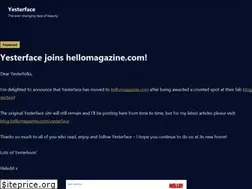 Sites similar to yesterface.wordpress.com