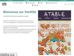 Sites similar to yeswiki.net