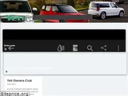Sites similar to yetiownersclub.co.uk