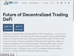 Sites similar to yetiswap.app