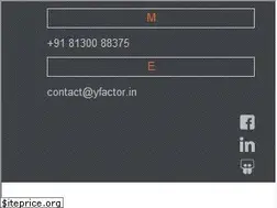 Sites similar to yfactor.in