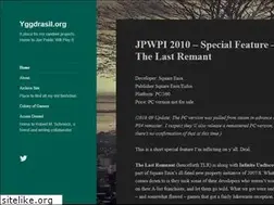 Sites similar to yggdrasil.org