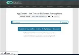 Sites similar to yggtorrent.co