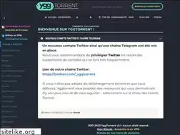 Sites similar to yggtorrent.pw