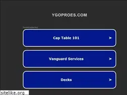 Sites similar to ygoproes.com