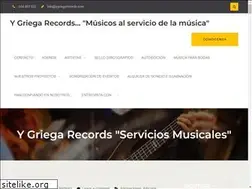 Sites similar to ygriegarecords.com