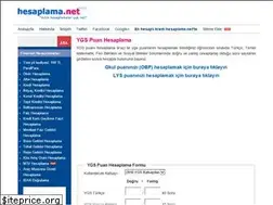 Sites similar to ygs-puan.hesaplama.net