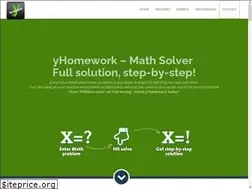 Sites similar to yhomework.me