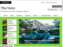 Sites similar to yhsthevoice.com