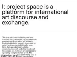 Sites similar to yi-projectspace.org