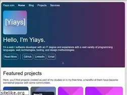 Sites similar to yiays.com