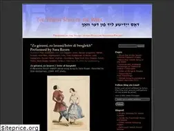 Sites similar to yiddishsong.wordpress.com