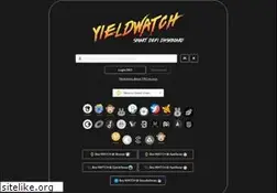 Sites similar to yieldwatch.net