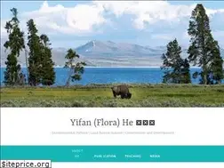 Sites similar to yifan-he.com