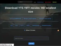 Sites similar to yifymovies.website