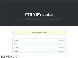 Sites similar to yifystatus.com