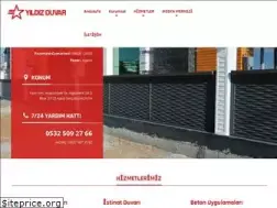 Sites similar to yildizbetonbahceduvari.com