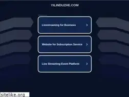 Sites similar to yilinduzhe.com