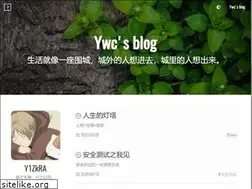 Sites similar to yinwc.github.io