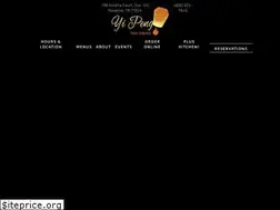 Sites similar to yipengthaidining.com