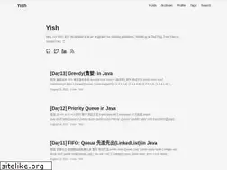 Sites similar to yish.dev