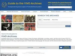 Sites similar to yivoarchives.org