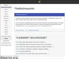 Sites similar to yksikkomuunnin.com