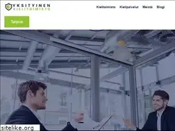 Sites similar to yksityinenkielitoimisto.net