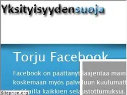 Sites similar to yksityisyydensuoja.fi