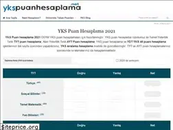 Sites similar to ykspuanhesaplama.net