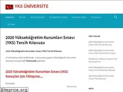 Sites similar to yksuniversite.com