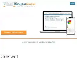 Sites similar to ymlp.co