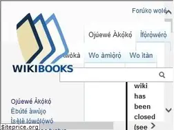 Sites similar to yo.wikibooks.org