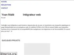 Sites similar to yoan-malie.fr