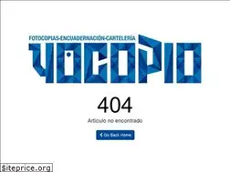 Sites similar to yocopiofotocopias.es