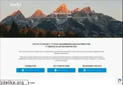 Sites similar to yoctoproject.org